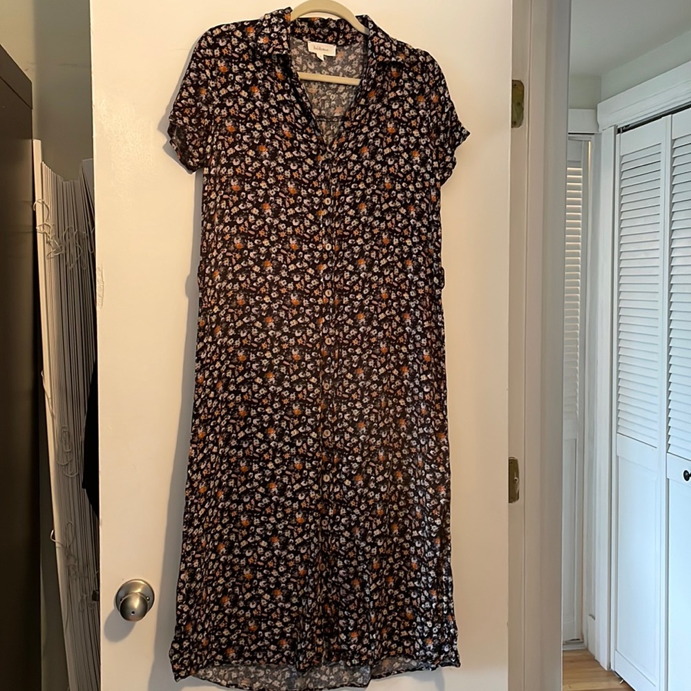 retro 99s floral throwback dress by bohme size small